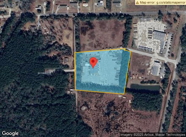  10481 Us Hwy 117 S, Rocky Point, NC Parcel Map