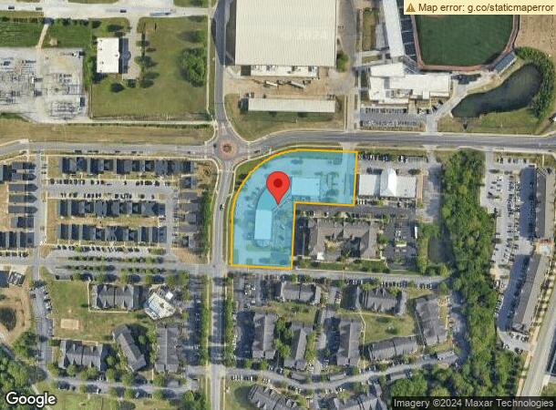  1641 W 15Th St, Fayetteville, AR Parcel Map