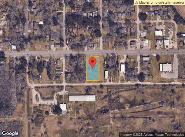  1103 Main St, La Marque, TX Parcel Map