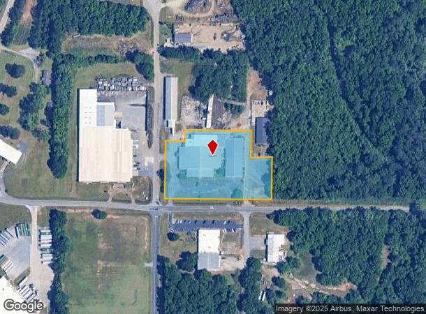 2445 Industrial Park Dr, Macon, GA Parcel Map