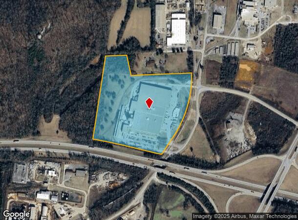  1274 Industrial Blvd, Jasper, TN Parcel Map