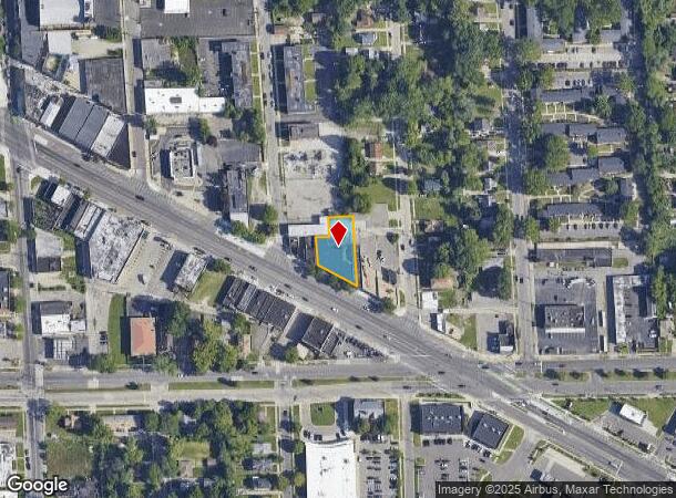  21548 Grand River Ave, Detroit, MI Parcel Map