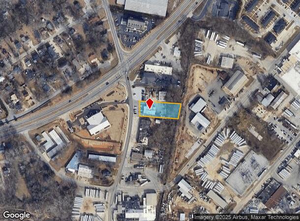  865 Dorsey St, Gainesville, GA Parcel Map