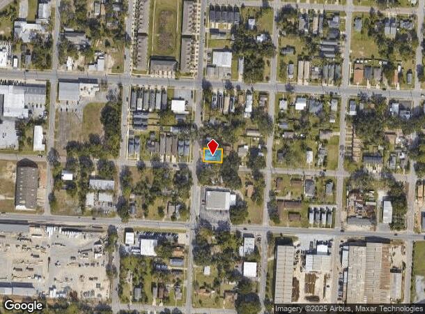 412 S E St, Pensacola, FL Parcel Map
