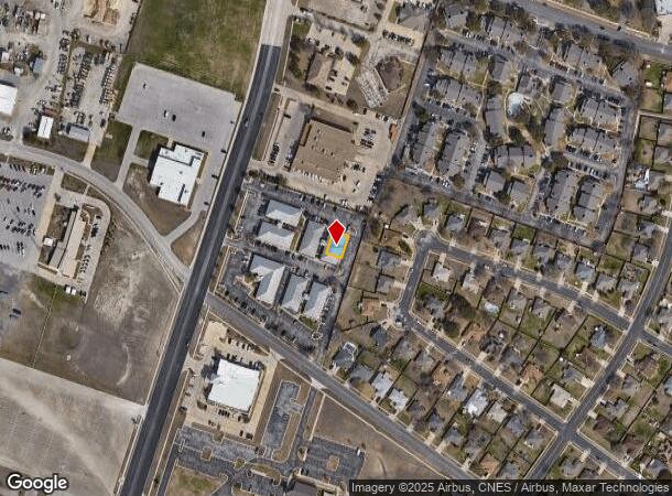  3106 S W S Young Dr, Killeen, TX Parcel Map