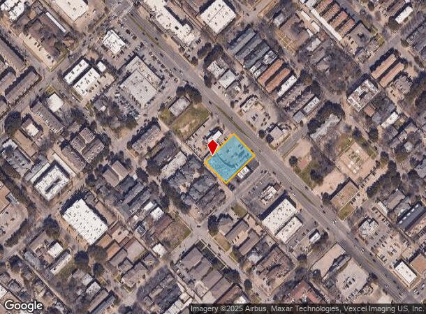  4015 Lemmon Ave, Dallas, TX Parcel Map