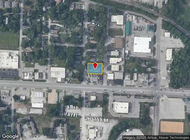  1114 S Fuller St, Independence, MO Parcel Map