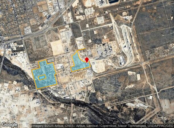 S Grandview Ave, Odessa, TX Parcel Map