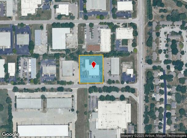  13600 W 108Th St, Lenexa, KS Parcel Map