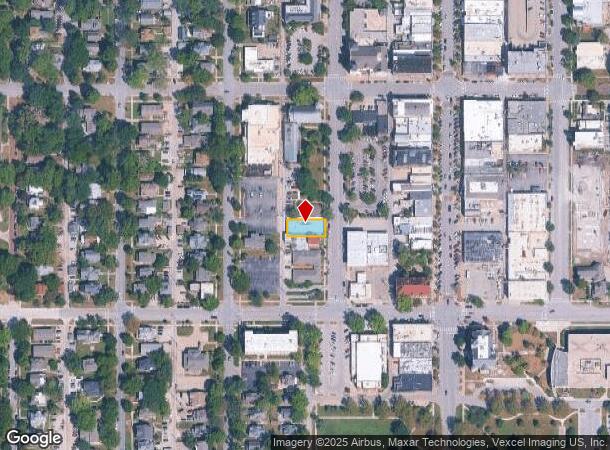  1031 Vermont St, Lawrence, KS Parcel Map