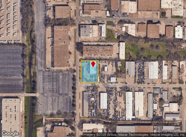  10588 Shady Trl, Dallas, TX Parcel Map