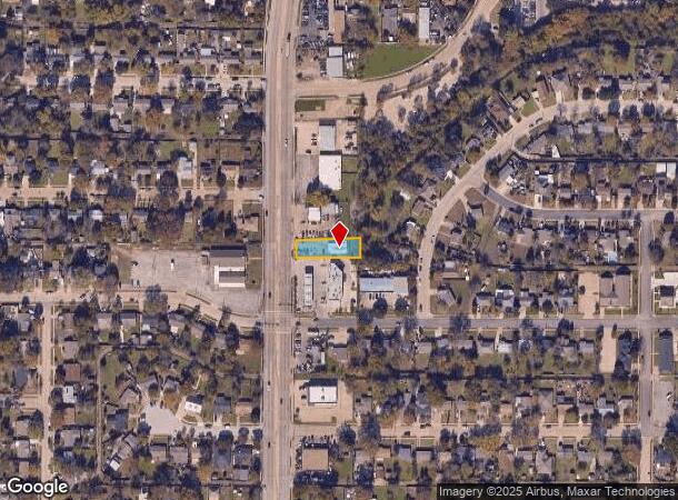  1006 S 1St St, Garland, TX Parcel Map