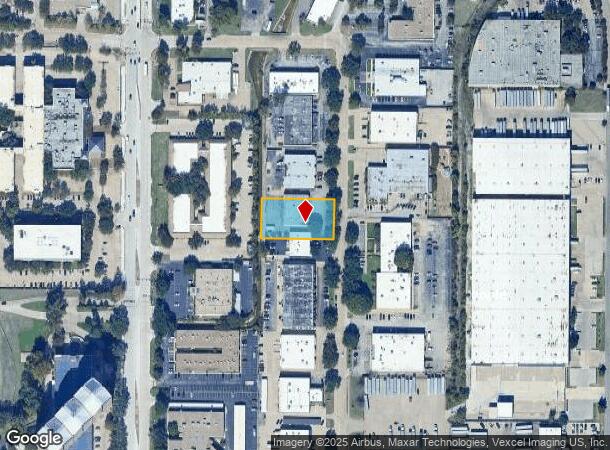 14233 Proton Rd, Dallas, TX Parcel Map