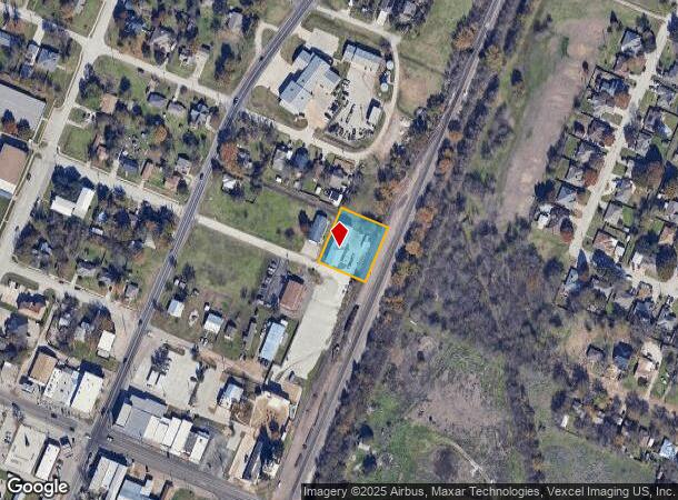  102 W Lloyd St, Krum, TX Parcel Map