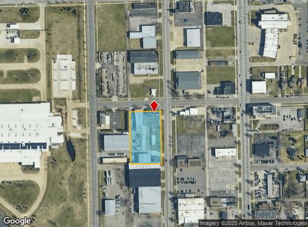 1401 S Main St, South Bend, IN Parcel Map