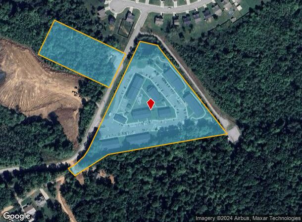  2400 Ramblewood Dr, Clarksville, TN Parcel Map