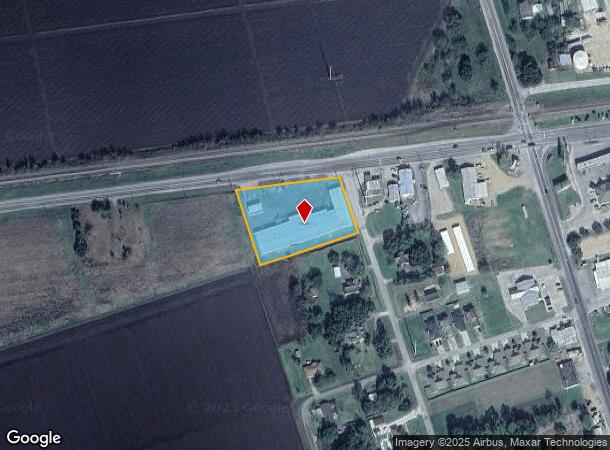 1100 Main St, East Bernard, TX Parcel Map