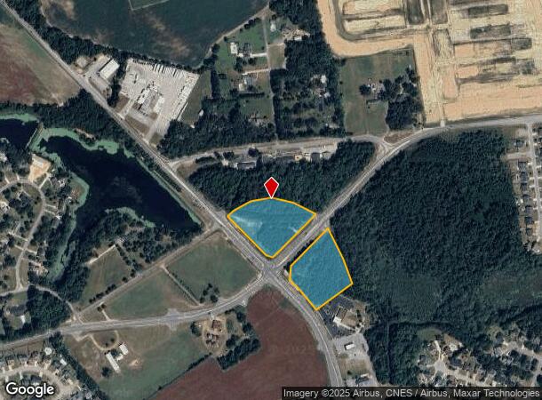 Chicken Foot Rd, Hope Mills, NC Parcel Map