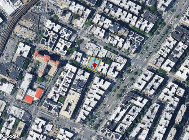 125 E 168Th St, Bronx, NY Parcel Map