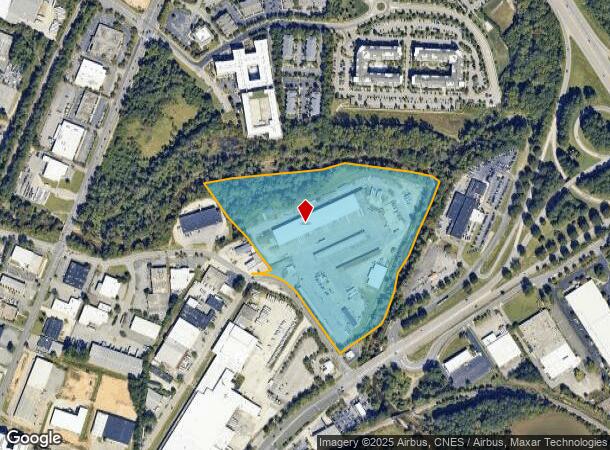  1401 Hodges St, Raleigh, NC Parcel Map