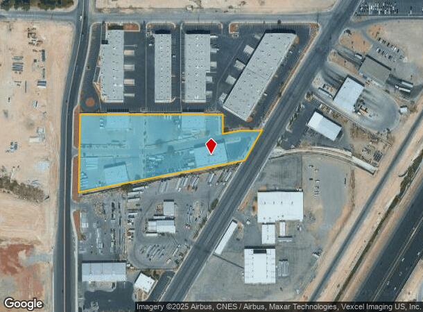 570 Corinthian Way, North Las Vegas, NV Parcel Map