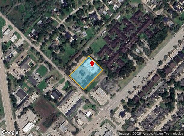 1505 E Winding Way Dr, Friendswood, TX Parcel Map