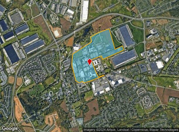  7201 Hamilton Blvd, Allentown, PA Parcel Map