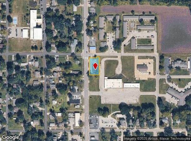 210 N Webster St, Spring Hill, KS Parcel Map