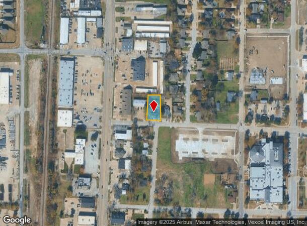  121 Lorine St, Keller, TX Parcel Map