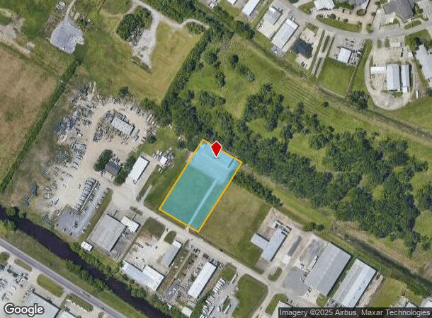 142 N Lacarpe Cir, Houma, LA Parcel Map
