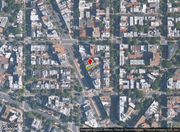  1623 Connecticut Ave Nw, Washington, DC Parcel Map