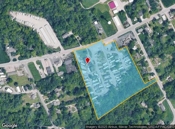 6051 E State Route 22, Morrow, OH Parcel Map