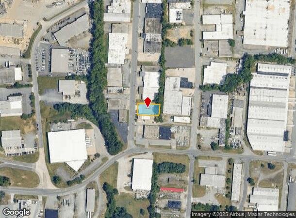 810 Huffman St, Greensboro, NC Parcel Map