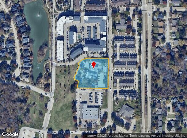 3911 S Broadway Ave, Flower Mound, TX Parcel Map