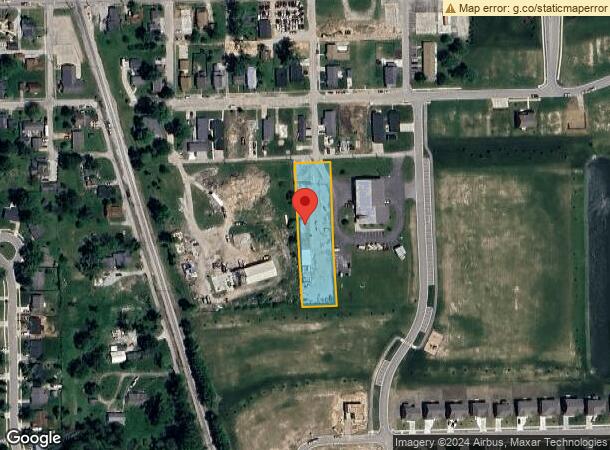  140 S State St, Whiteland, IN Parcel Map