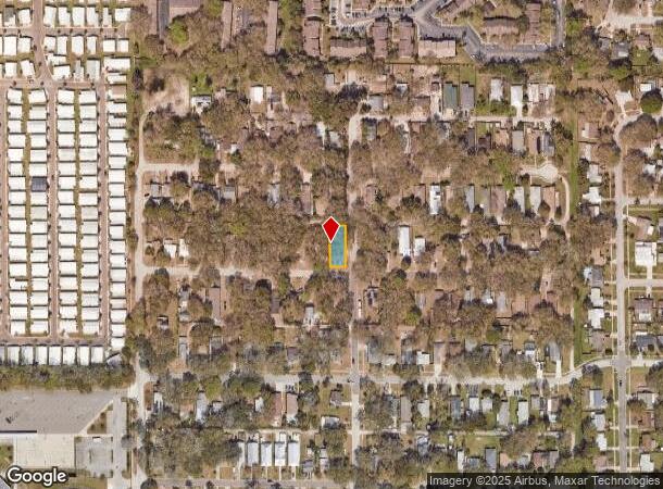 603 6Th St Ne, Largo, FL Parcel Map