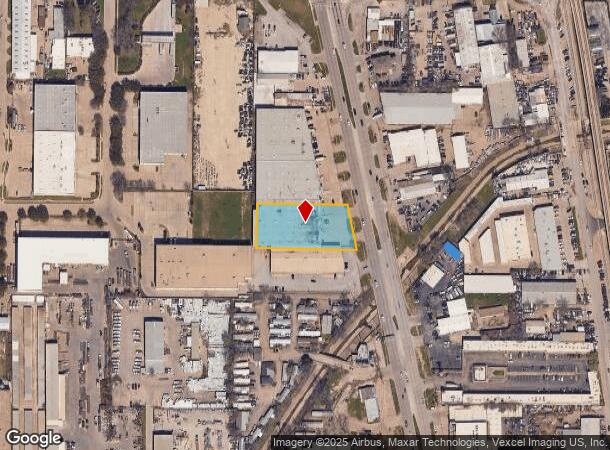  10323 Harry Hines Blvd, Dallas, TX Parcel Map