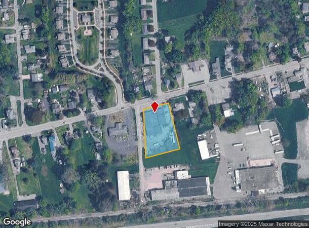 346 Clark St, Auburn, NY Parcel Map