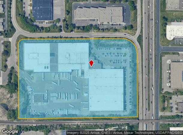 9605 54Th Ave N, Minneapolis, MN Parcel Map