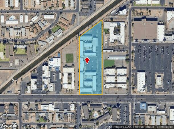  2028 W Indian School Rd, Phoenix, AZ Parcel Map