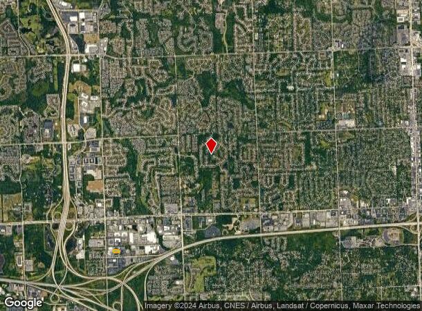  Hills Tech Ct, Farmington, MI Parcel Map