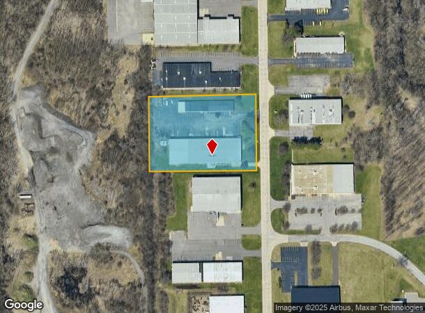  2633 Foundation Dr, South Bend, IN Parcel Map