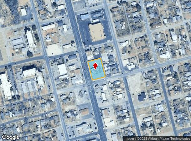 1711 S Gregg St, Big Spring, TX Parcel Map
