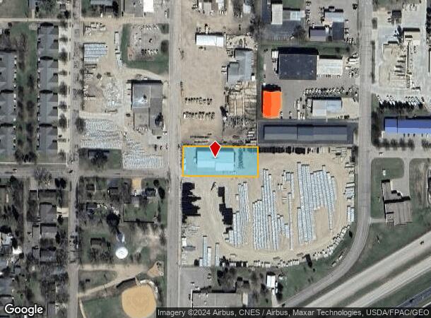  185 S Ash St, Belle Plaine, MN Parcel Map