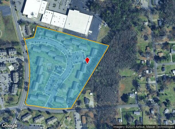 201 Newbridge Cir, Richmond, VA Parcel Map