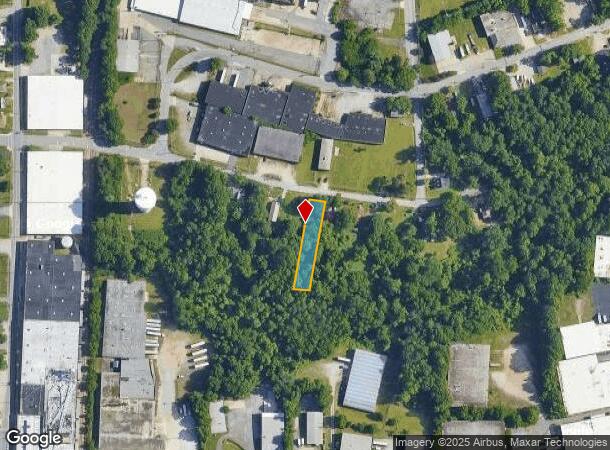  1311 Potts Ave, High Point, NC Parcel Map