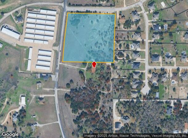  502 N Oakridge Dr, Hudson Oaks, TX Parcel Map