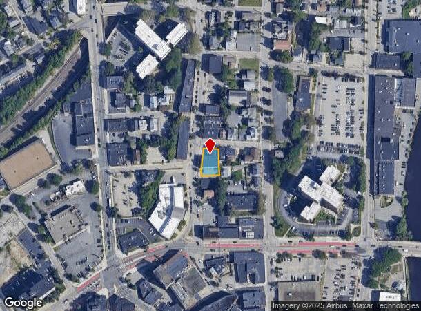 69 Montgomery St, Pawtucket, RI Parcel Map
