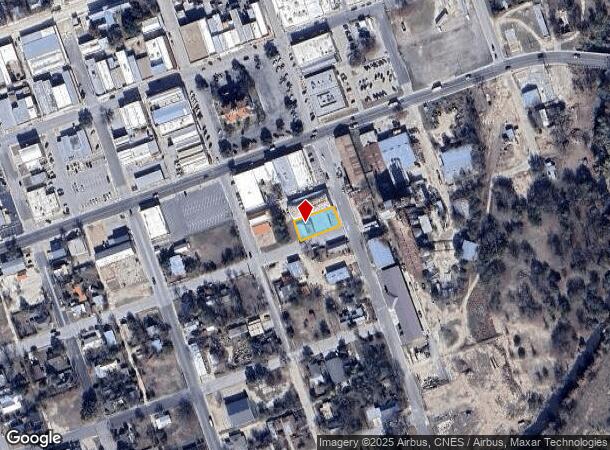  504 S Pecan St, Lampasas, TX Parcel Map