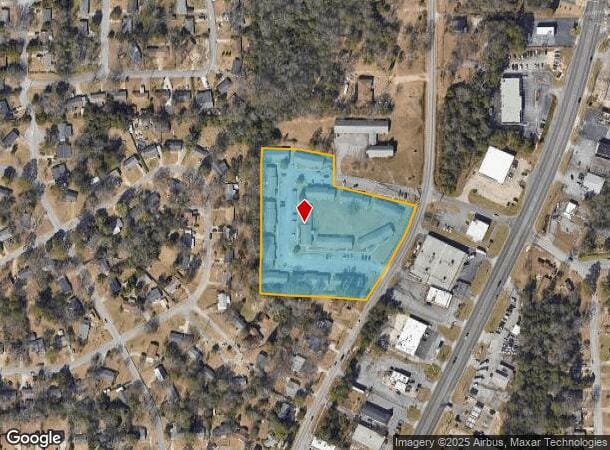 3387 Rice Mill Rd, Macon, GA Parcel Map